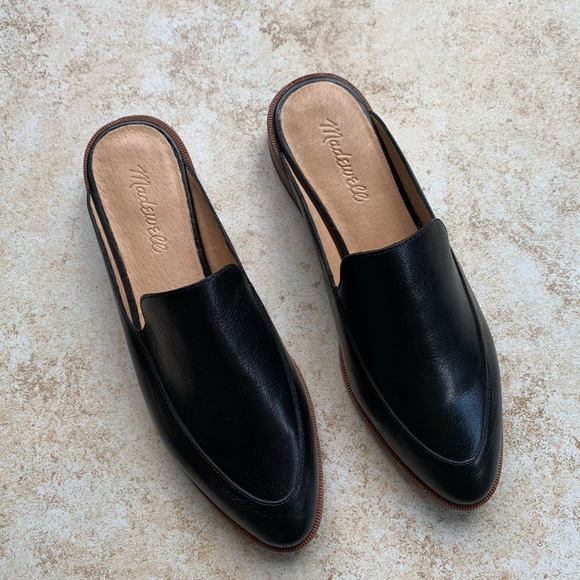 the frances loafer mule in leather